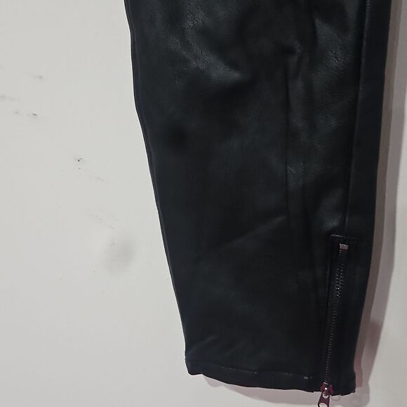 NWT KanCan Janet High Rise Faux Leather Ankle Skinny Pants sz 13/30 - Picture 5 of 12